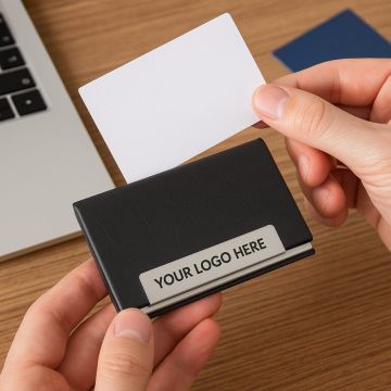 Premium Metal Business Card Holder – Style B