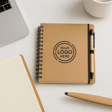 Writing Spiral Notepad with Pen – Compact & Convenient