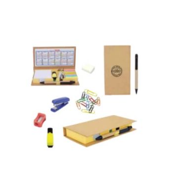 Desktop Organizer – Cube | Sticky Notes, Writing Pad & Pins